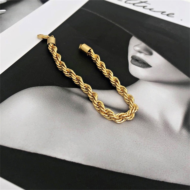 Bransoletka Gigi Rope Chain Gold