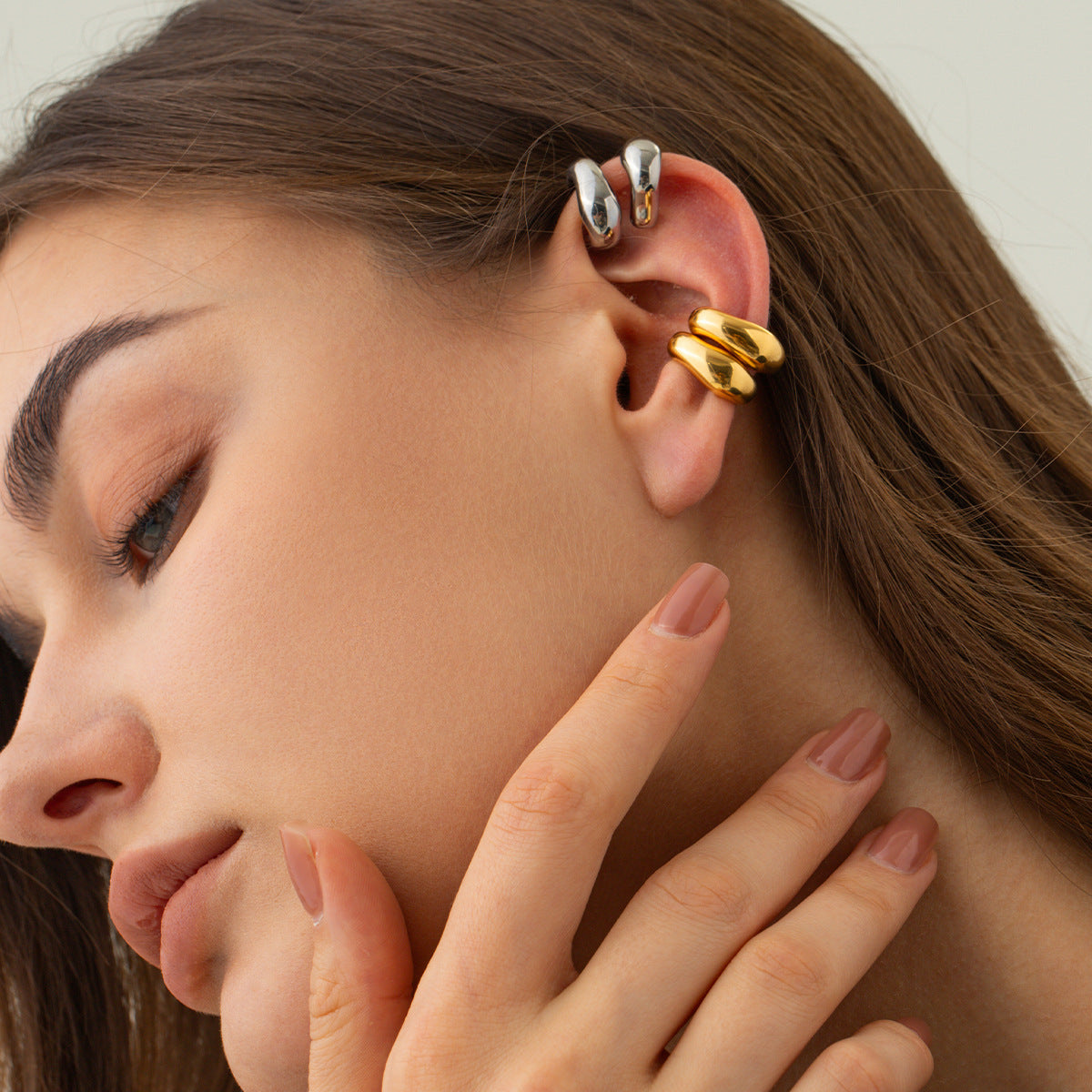 Mankiety do uszu Fabienne Gold