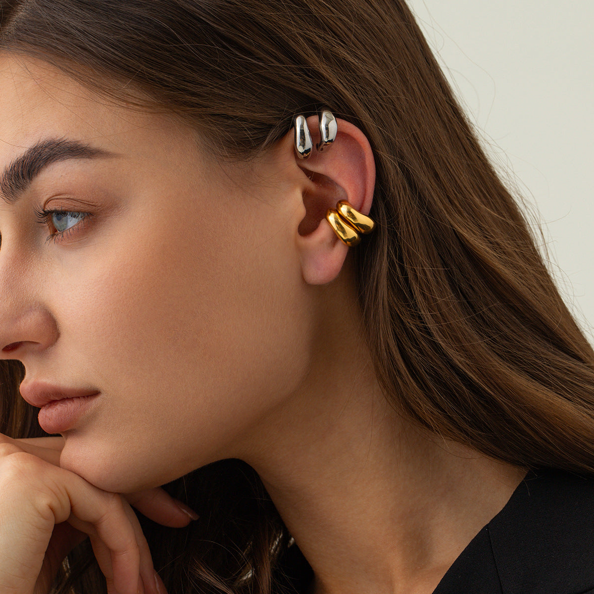 Mankiety do uszu Fabienne Gold